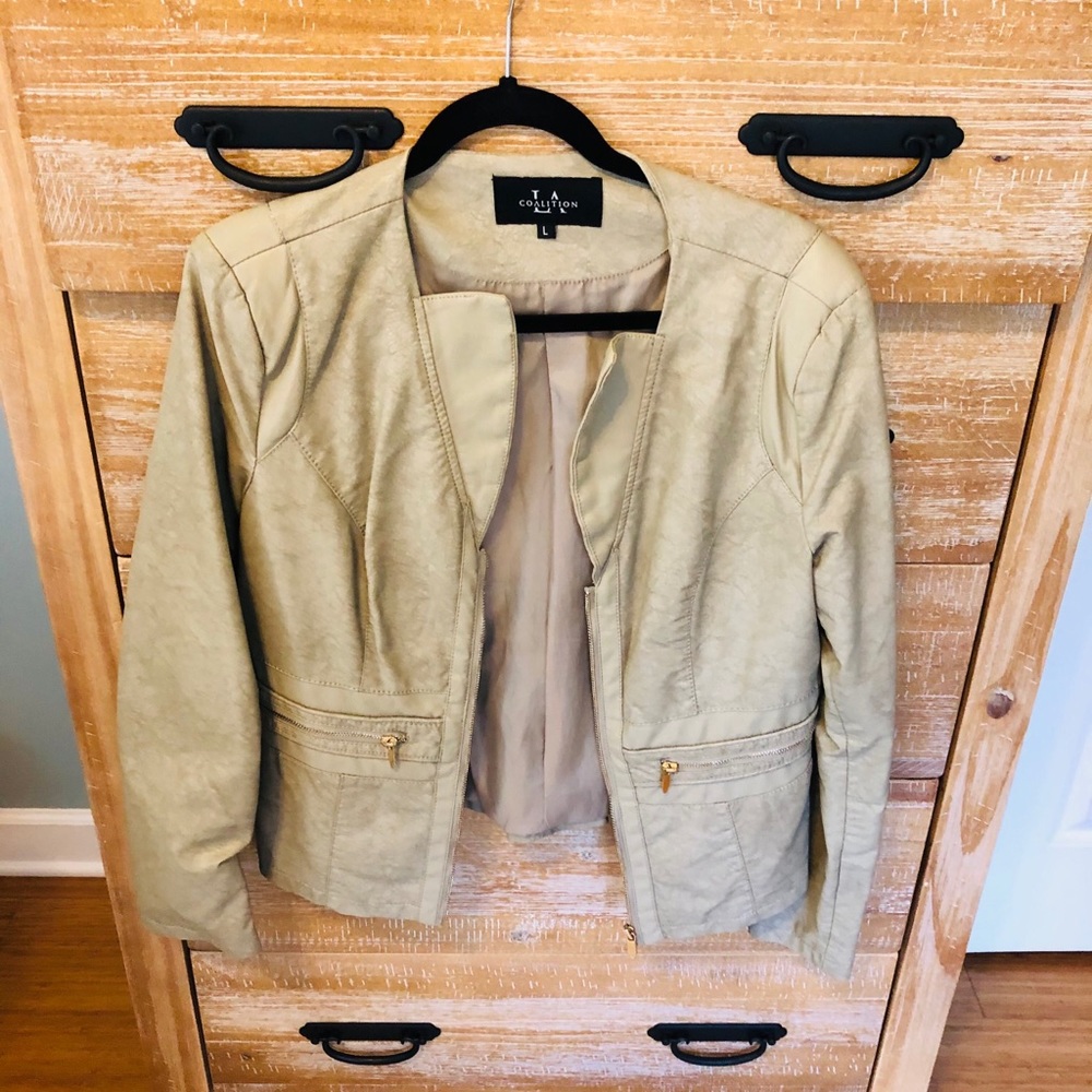 Leather jacket